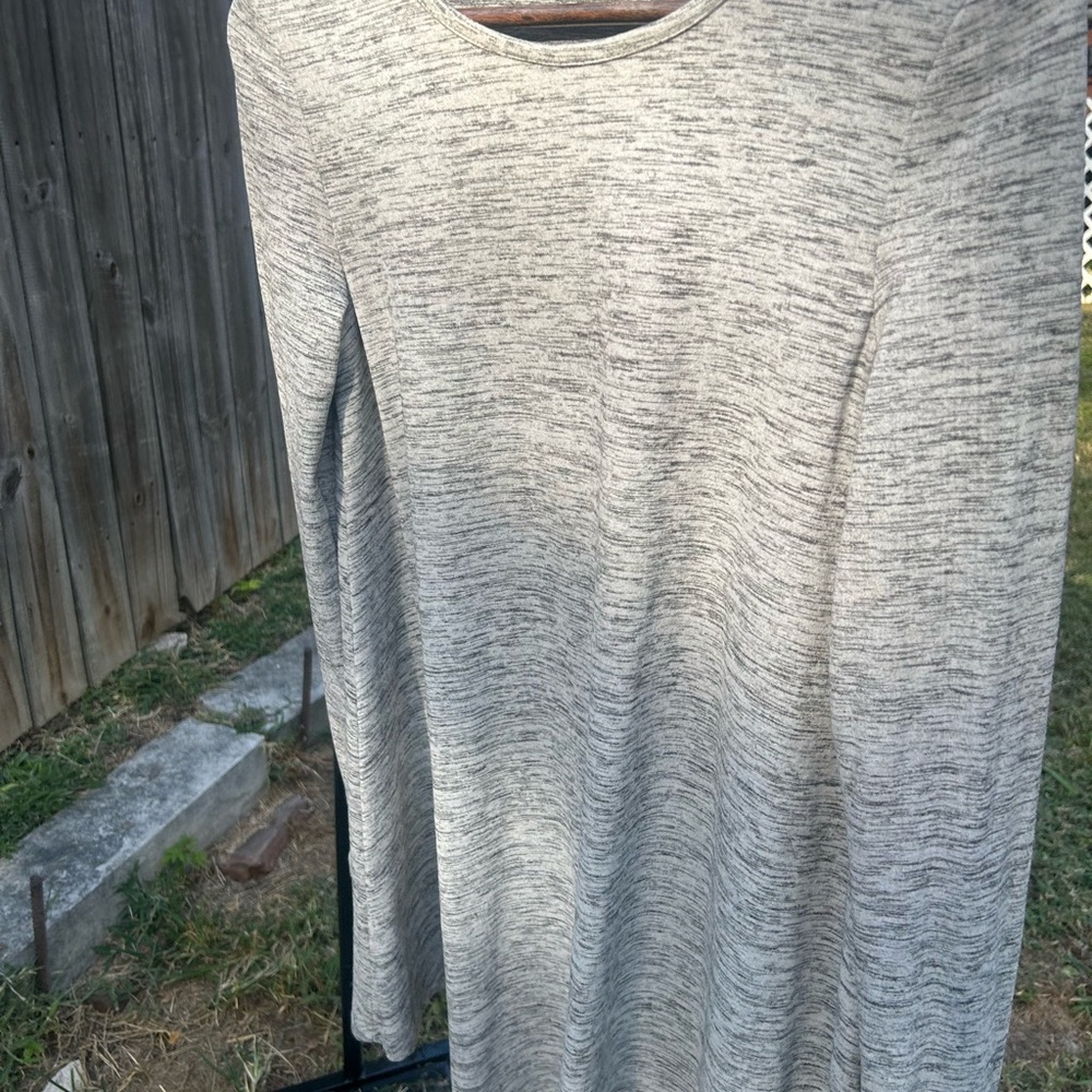 Glamorous Heather Gray Baby Doll Dress/Top